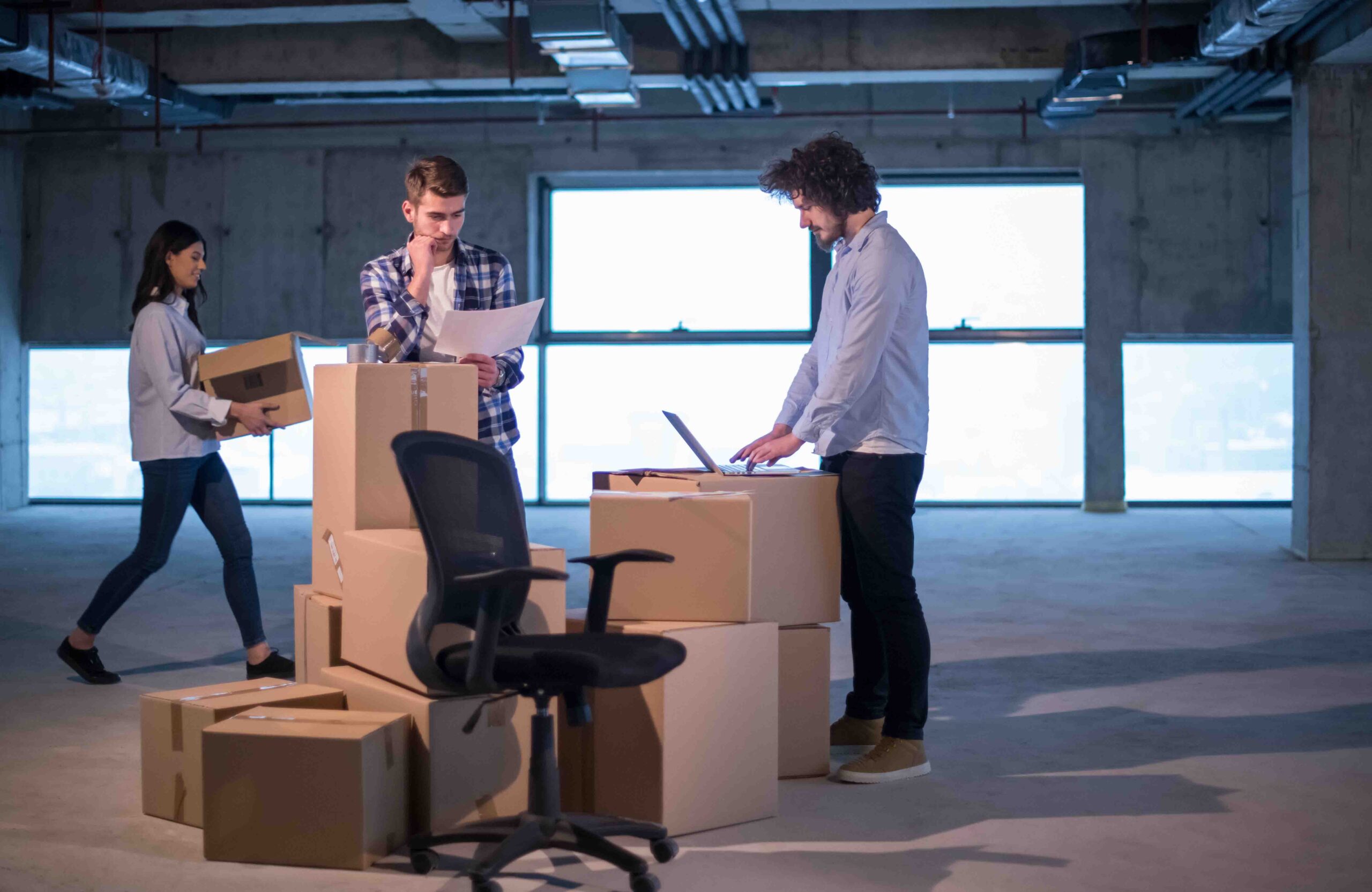 commercial moving company