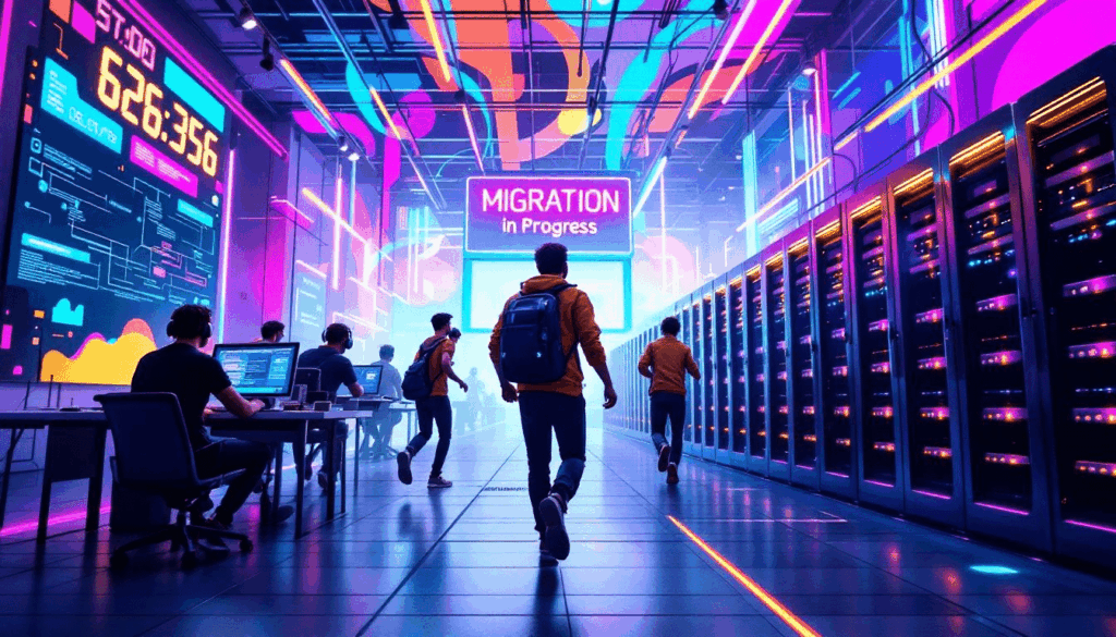 Specialized services for data centre relocation.
